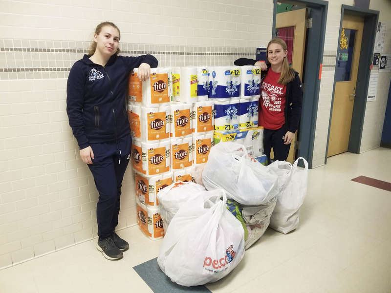 CHS Honor Society Helps PAWS and Calais Library The Calais Advertiser